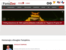 Tablet Screenshot of fonozoo.com